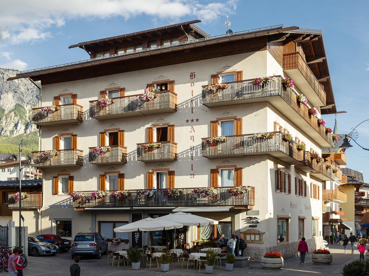 Hotel Aquila Cortina dʼAmpezzo Esterno foto